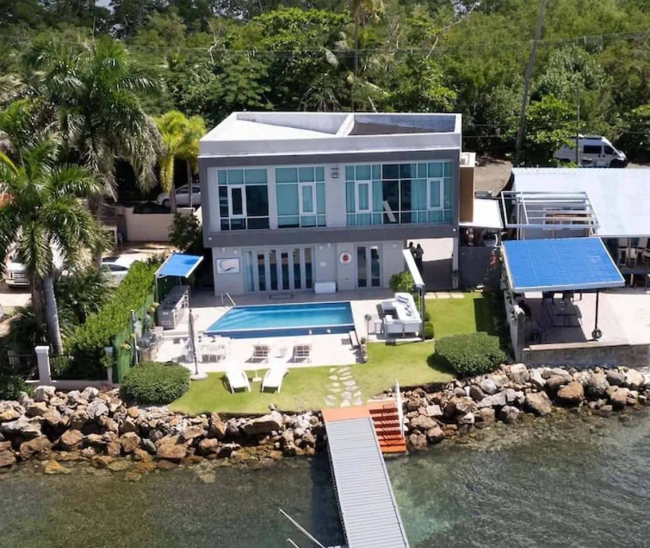 Ocean Front Luxury Villa With Pier And Heated Pool - Self Check In - Vj1s kontakt